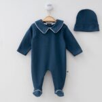 Bebek Patikli Tulum Şapka Set 2