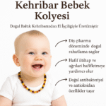 Bebek Kehribar Kolye