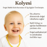 Kehribar Bebek Kolye