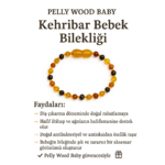 Kehribar Bebek Bilekliği Multıcolor rengi