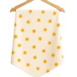 %100 Organik Bambu Penye Battaniye